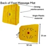 Acupressure Foot Pad back view