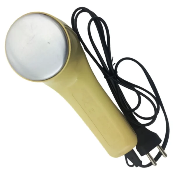 2-in-1 vibration with heat face and body massager with 5 attachment heads