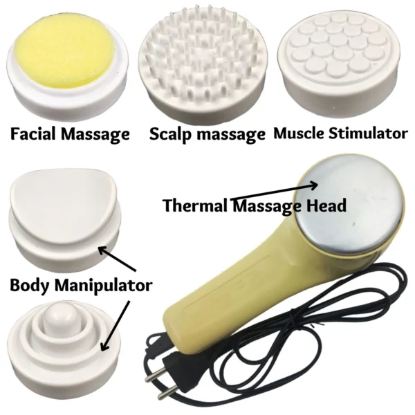 Vibratory Facial Massager with Heat