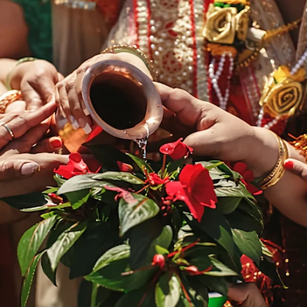 Copper Lota used by family in puja