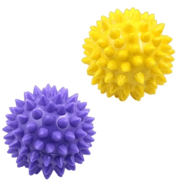 2 Acupressure energy ball with big spike (Plastic)