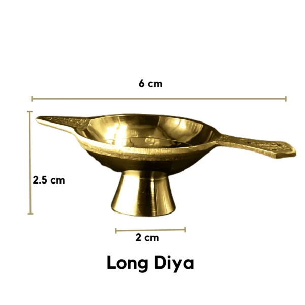 Brass Diya size