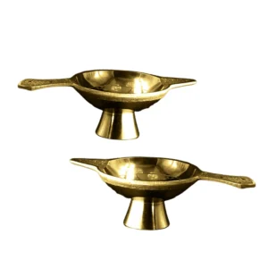 Brass Diya pack of 2