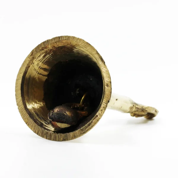 Brass Bell for puja arti lateral view