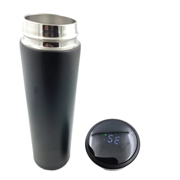 LED indicator Temperature bottle flask spill proof design