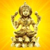 Luxmi Mata pure brass idol