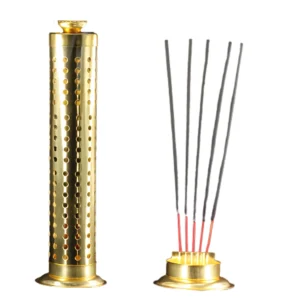 agarwati stand and metal perforated cover