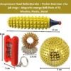 acupressure magnetic ball, karela stick, sujok rings, pocket exerciser,
