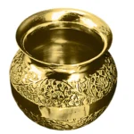 Antique Lota Kalash with gold finish