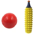 Acupressure Hand Roller Stick and Energy Ball with spike