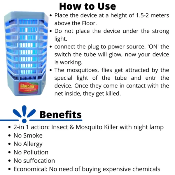 Electronic Insect killer front view