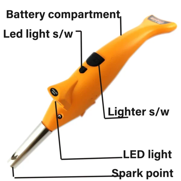 electronic gas lighter parts