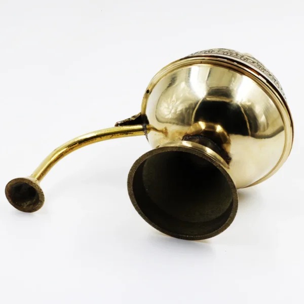 Lohan Dhoop Stand made of Brass in lateral view