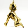 Laddu Gopal Pure Brass Idol side view 370 degree