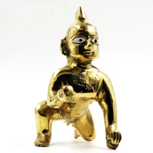 Laddu Gopal Pure Brass Idol