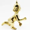 Laddu Gopal Pure Brass Idol side view