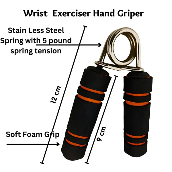 Hand Grip Exerciser size