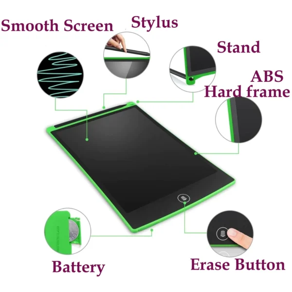 LCD magic slate parts