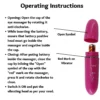 Operating instructions of eye massager vibrator