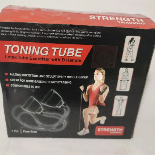 toning tube exercising package