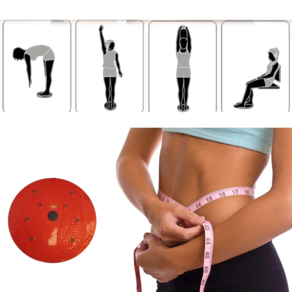Acupressure Body Twister slimming effect on a girl
