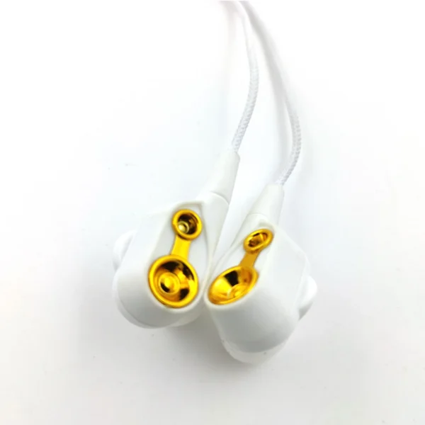 hands free ear phone white pin