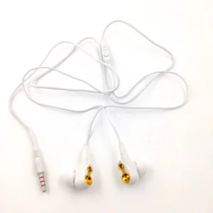 hands free ear phone white