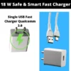 qualcomm charger 18 watt description