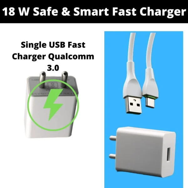 qualcomm charger 18 watt description