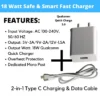 qualcomm charger 18 watt description