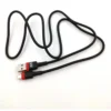 mobile charging cable micro USB pin black